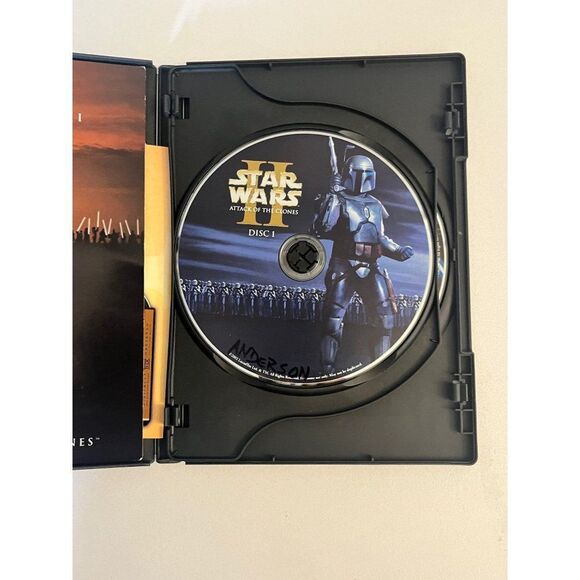 Star Wars attack of the Clones DVD set EE - Picture 2 of 4